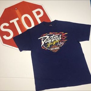 Vintage 1988 Bike Week single stitch Harley Tee